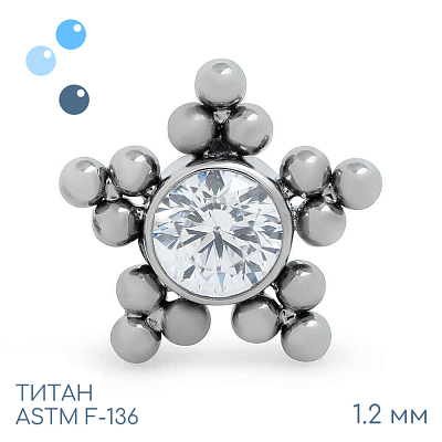 Накрутка Five Fold Bead 1.2 мм
